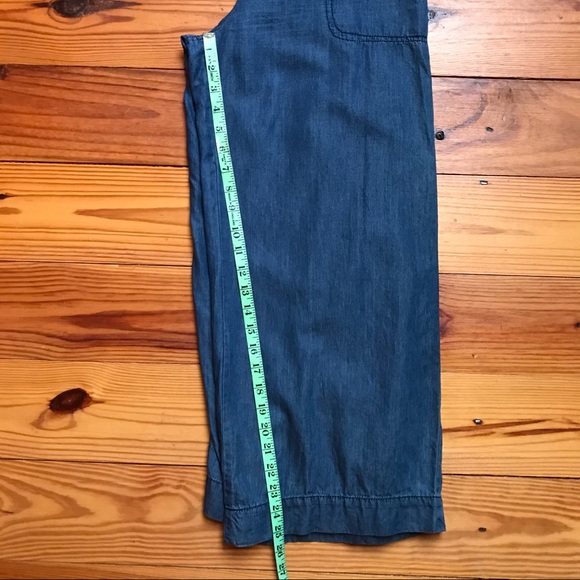 Sophia Max Chambray Denim Wide Leg Jeans, EUC, 0/2 - Picture 7 of 12